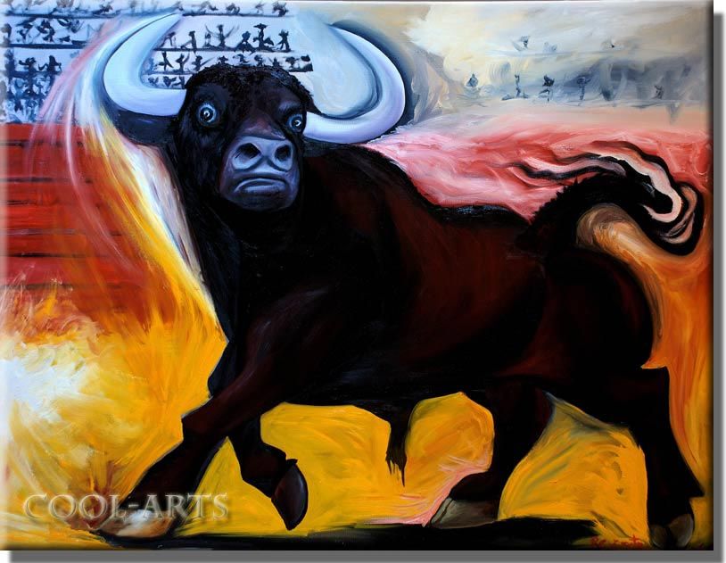814x631 Toro Painting Toro Style Paintings - Toro Painting