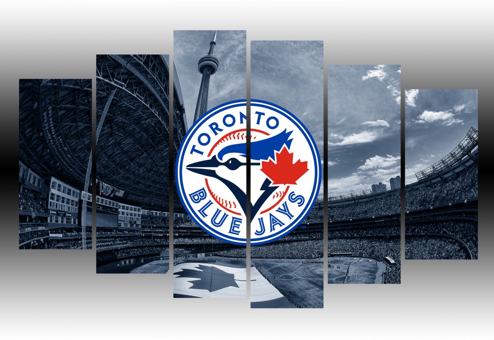 1000x688 Toronto Blue Jays Wall Art Canvas Prints Geek Paintings - Toronto Blue Jays Painting