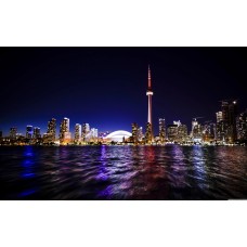 228x228 Toronto Skyline Canvas Prints - Toronto Skyline Painting