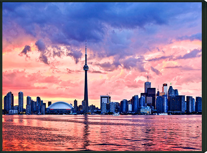 700x517 Toronto Skyline Xii - Toronto Skyline Painting