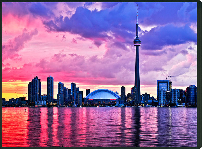700x517 Toronto Skyline Xv - Toronto Skyline Painting