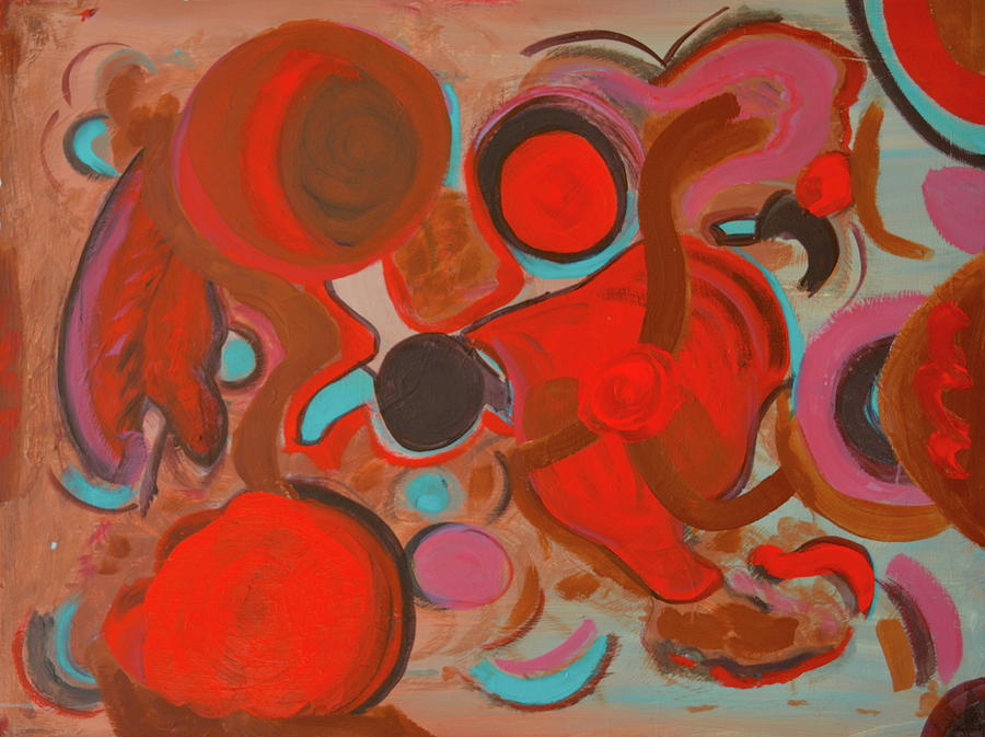 900x673 Corrida Painting By Piera Torrielli - Torrielli Painting