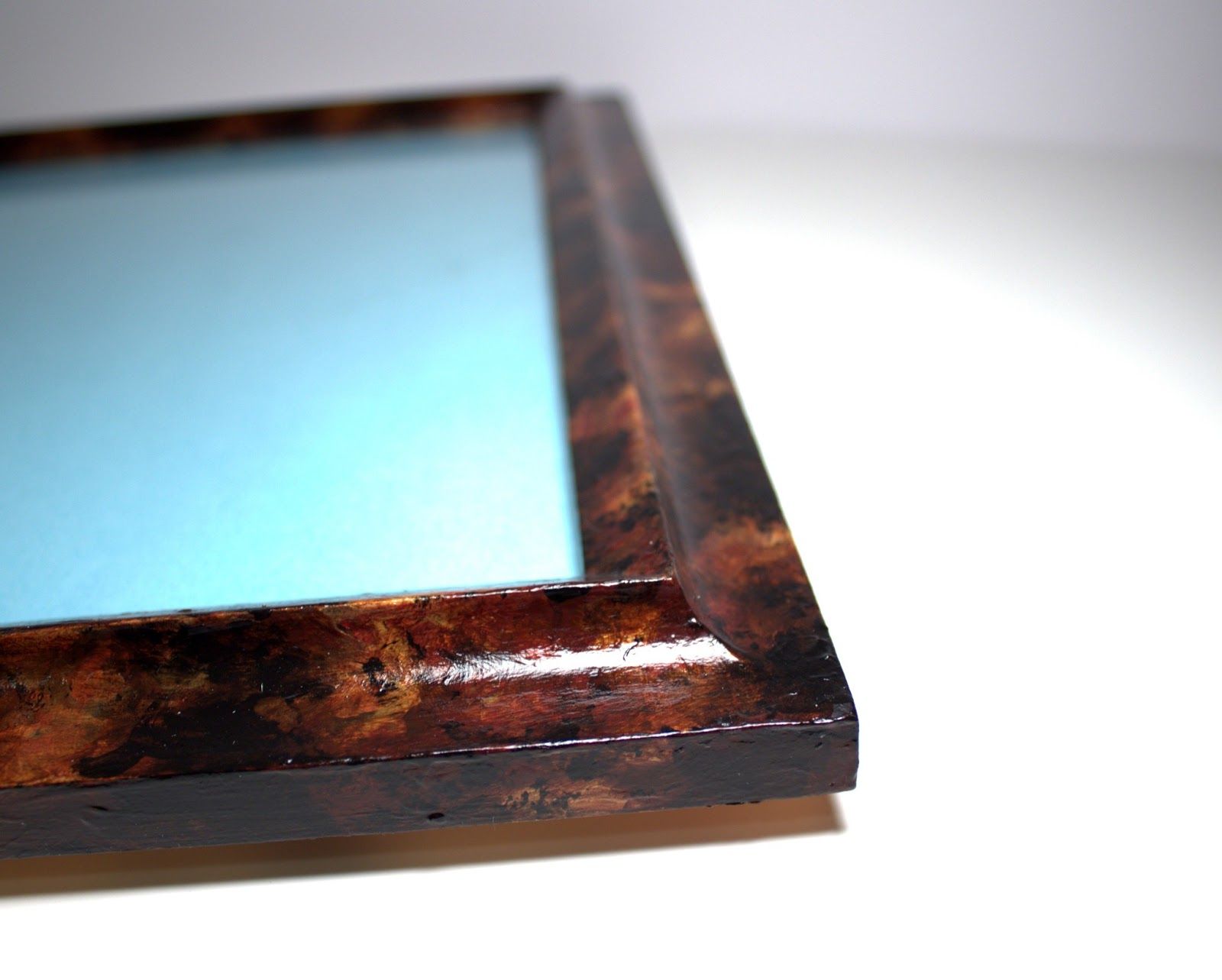 1600x1283 Diy Photo Frame Tortoise Shell Painting Techs Amp Tips - Tortoise Shell Painting