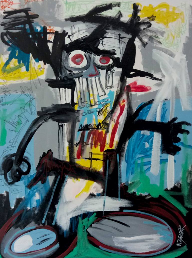 770x1031 Saatchi Art Jupiter Totem Painting By Noah Borger - Totem Painting