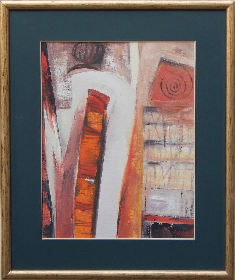 770x917 Saatchi Art Totem Painting By Csendes Csaba - Totem Painting