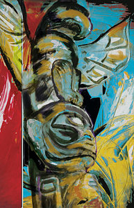 193x300 Totem Paintings Fine Art America - Totem Painting