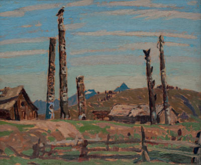 400x329 Totem Poles, Kitwanga The I.b.tauris Blog - Totem Pole Painting