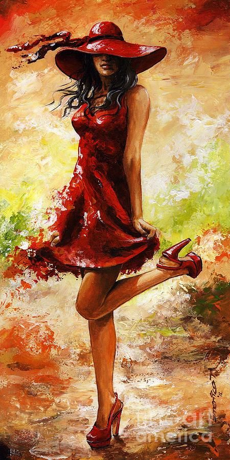 450x900 Spring Breeze Painting By Emerico Imre Toth Art World - Toth Painting