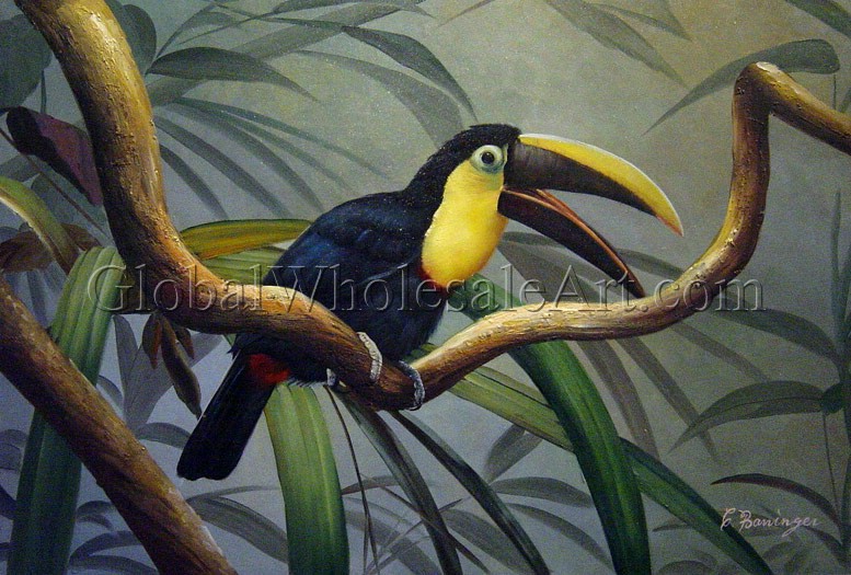 777x525 Toucan Talking - Toucan Painting