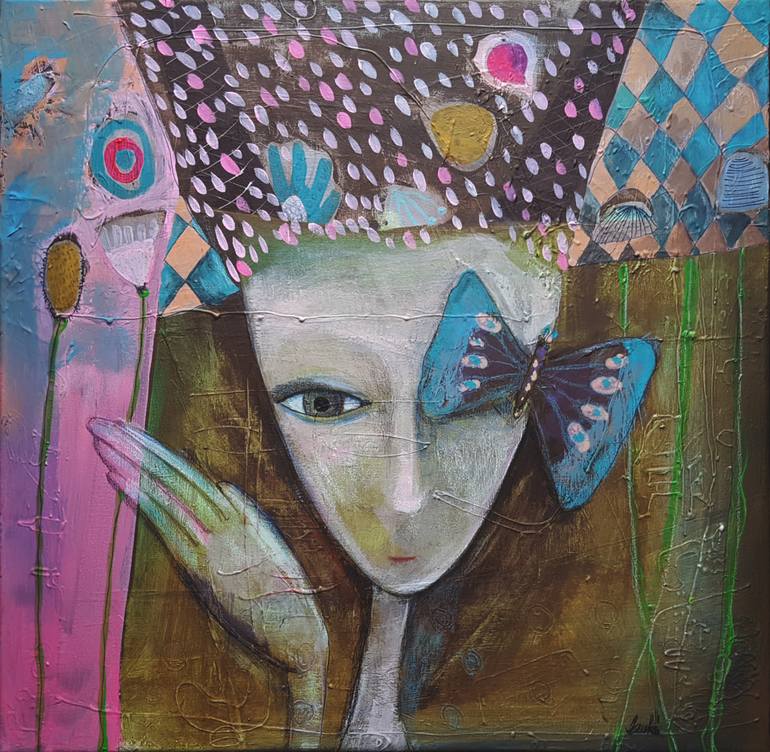 770x752 Saatchi Art Touch Painting By Karda - Touch Painting