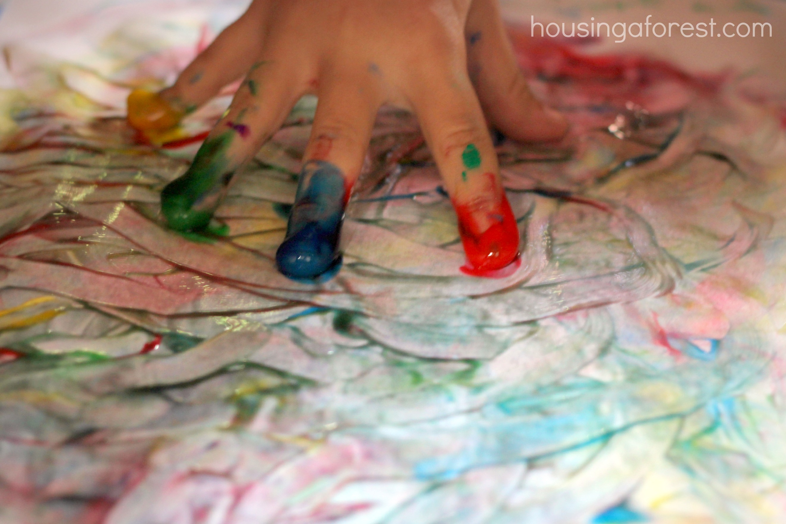 2643x1761 Touch Painting Housing A Forest - Touch Painting