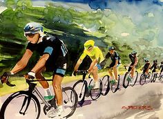 236x172 Hisense 40h4c1 40 Inch 1080p Roku Smart Led Tv (2016 Model - Tour De France Painting