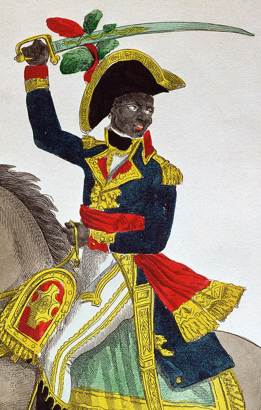 509x799 Toussaint Louverture Art Print By French School - Toussaint L Ouverture Painting