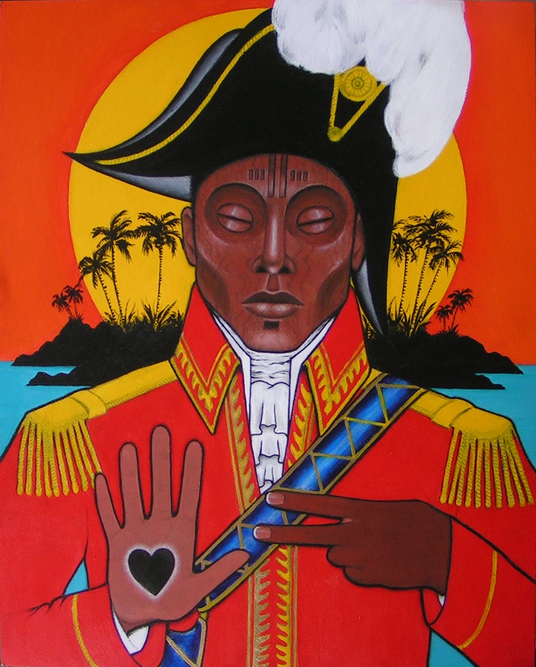 1071x1333 Toussaint Louverture Leah Deluxe - Toussaint Louverture Painting