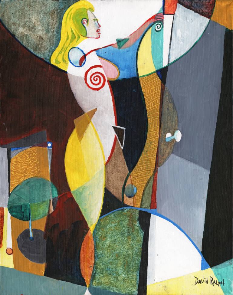 770x975 Saatchi Art Bath Towel Painting By David Ralph - Towel Painting