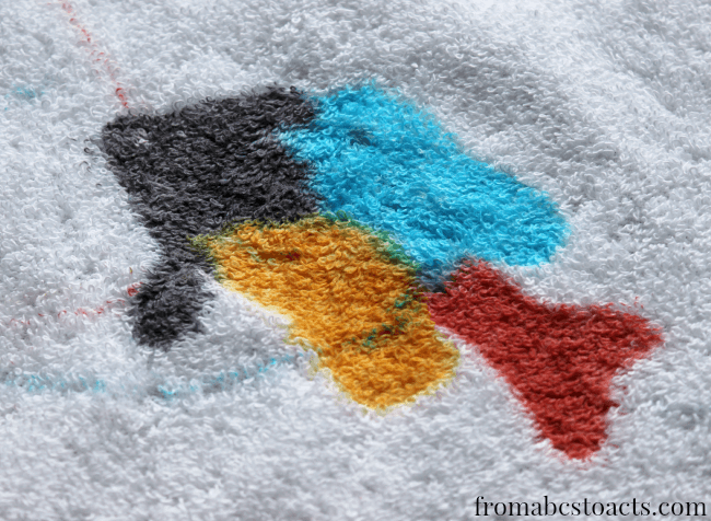 650x476 Diy Kids Summer Beach Towel - Towel Painting