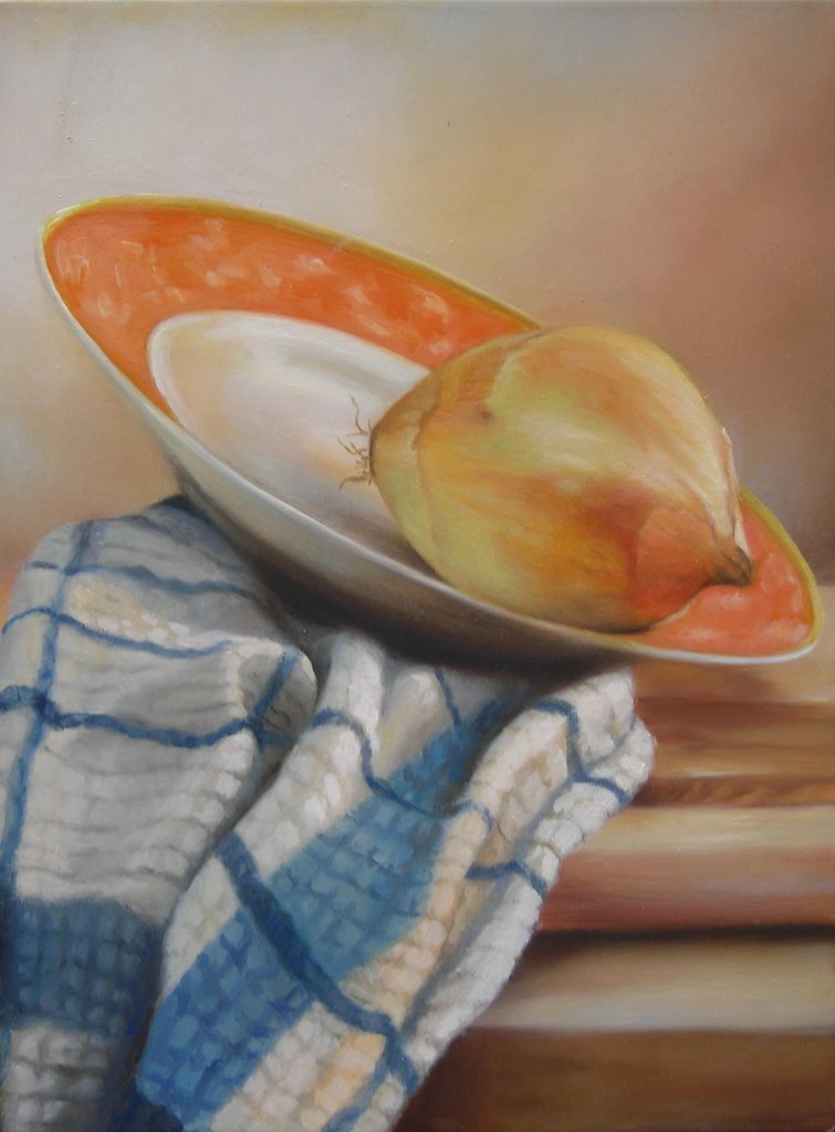 755x1024 Luis Colan Another Towel - Towel Painting