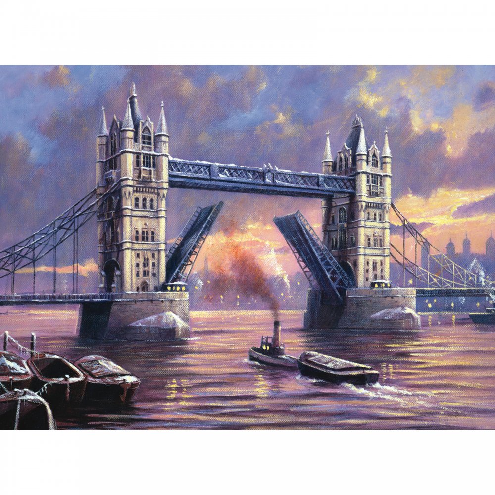 1000x1000 Tower Bridge - Tower Bridge Painting