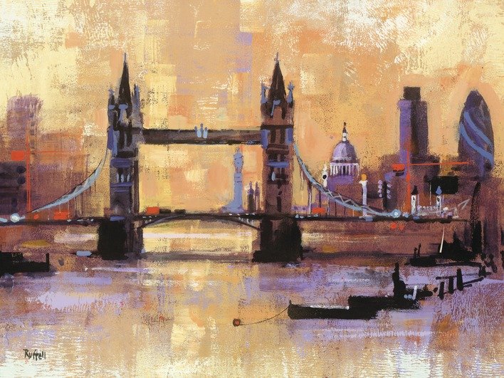 708x531 Art Group - Tower Bridge Painting