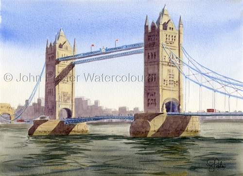 500x363 Tower Bridge Painting. - Tower Bridge Painting