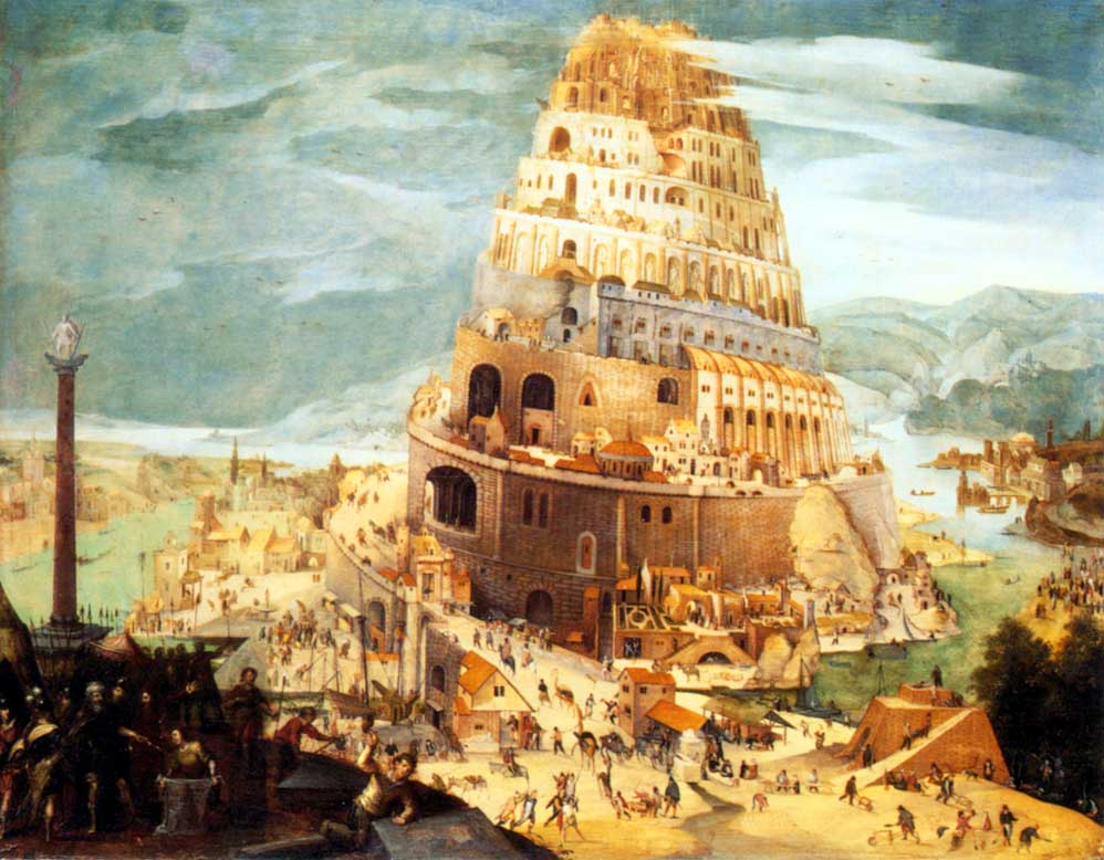 998x778 Tower Of Babel Painting - Tower Of Babel Painting