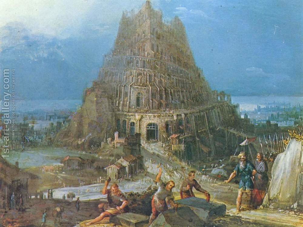 1000x752 Tower Of Babel Pieter The Elder Bruegel Reproduction 1st Art Gallery - Tower Of Babel Painting