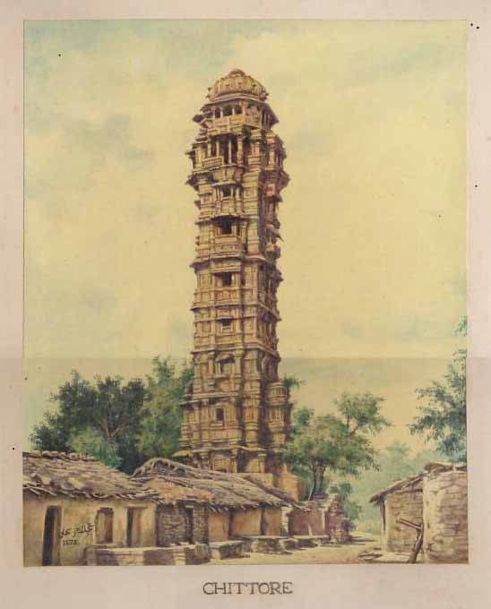 548x680 Filetower Of Victory (Watercolour Painting).jpg - Tower Painting