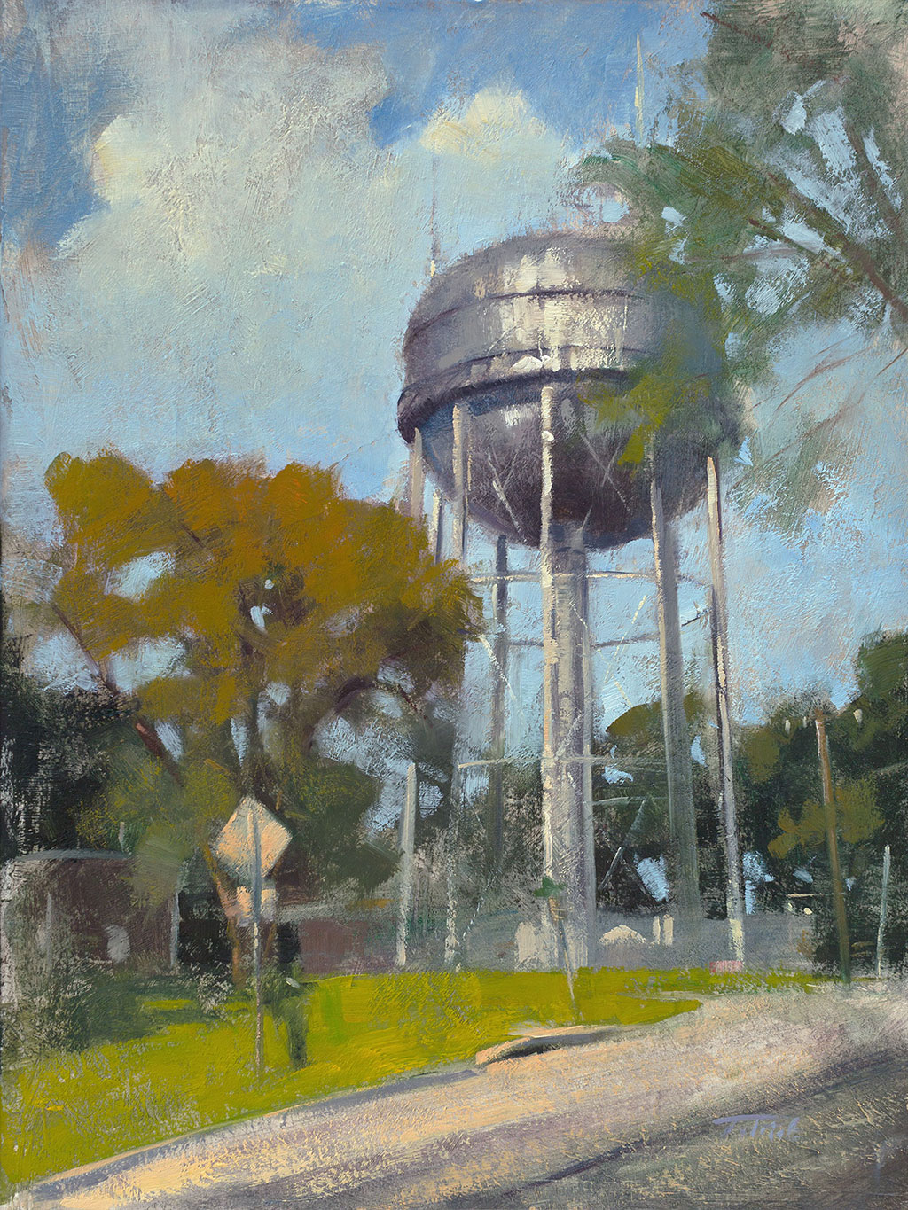 1024x1365 Patrick Saunders Fine Arts - Tower Painting