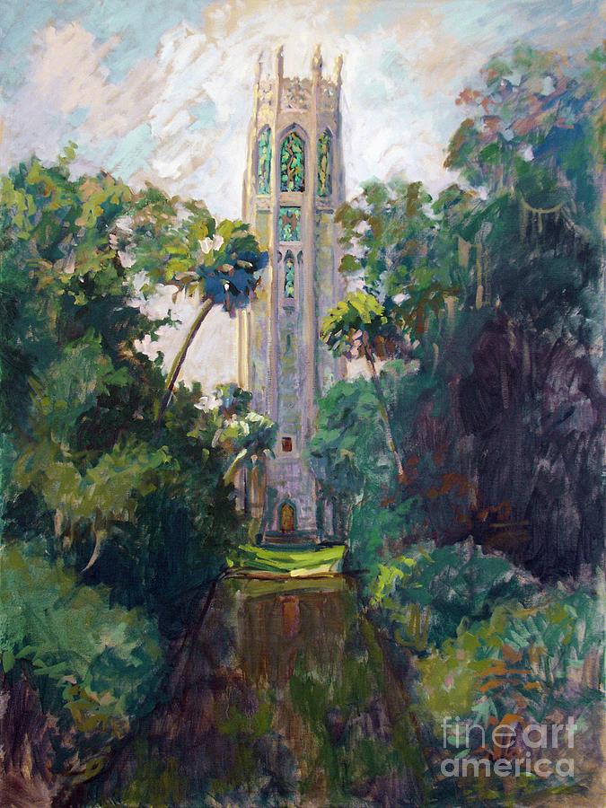 675x900 Bok Tower Painting By Blair Updike - Tower Painting