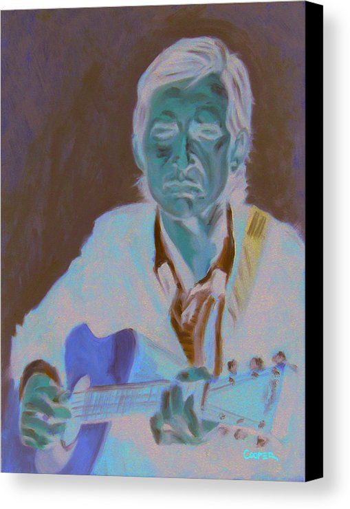 509x740 Townes Van Zandt Canvas Print Canvas Art By Todd Cooper - Townes Van Zandt Painting