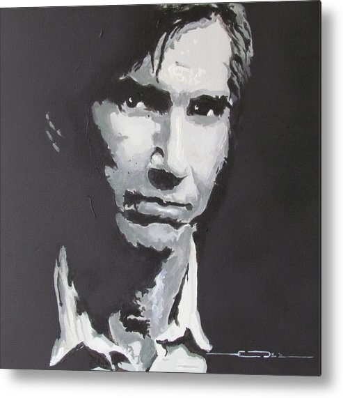 493x571 Townes Van Zandt Metal Print By Eric Dee - Townes Van Zandt Painting