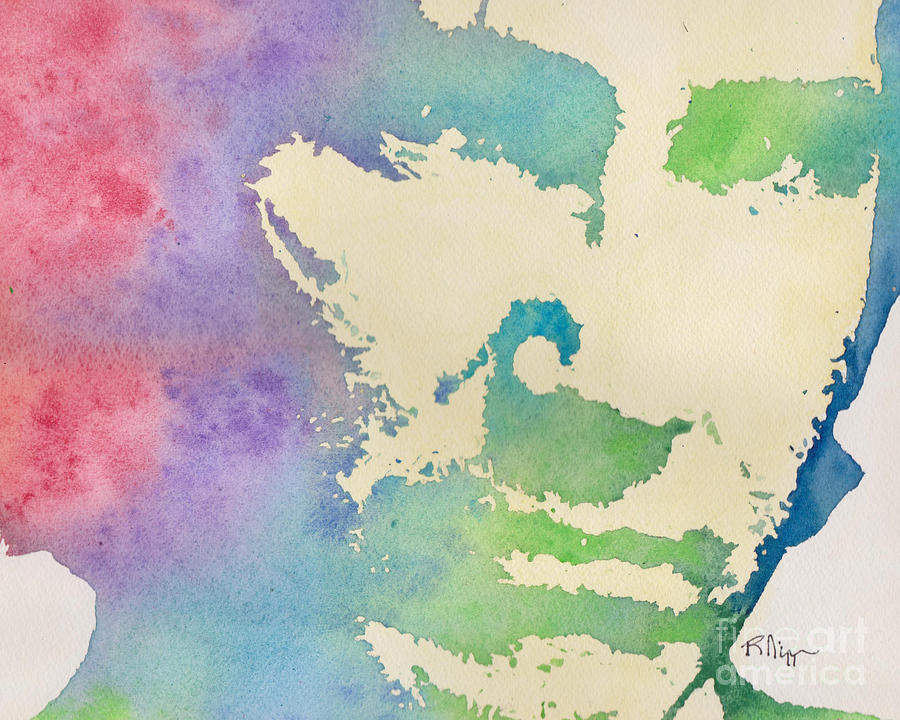 900x720 Townes Van Zandt Painting By Robert Nipper - Townes Van Zandt Painting