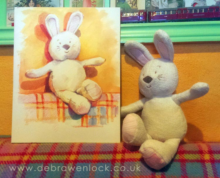 750x608 Debra Wenlock Art - Toy Painting