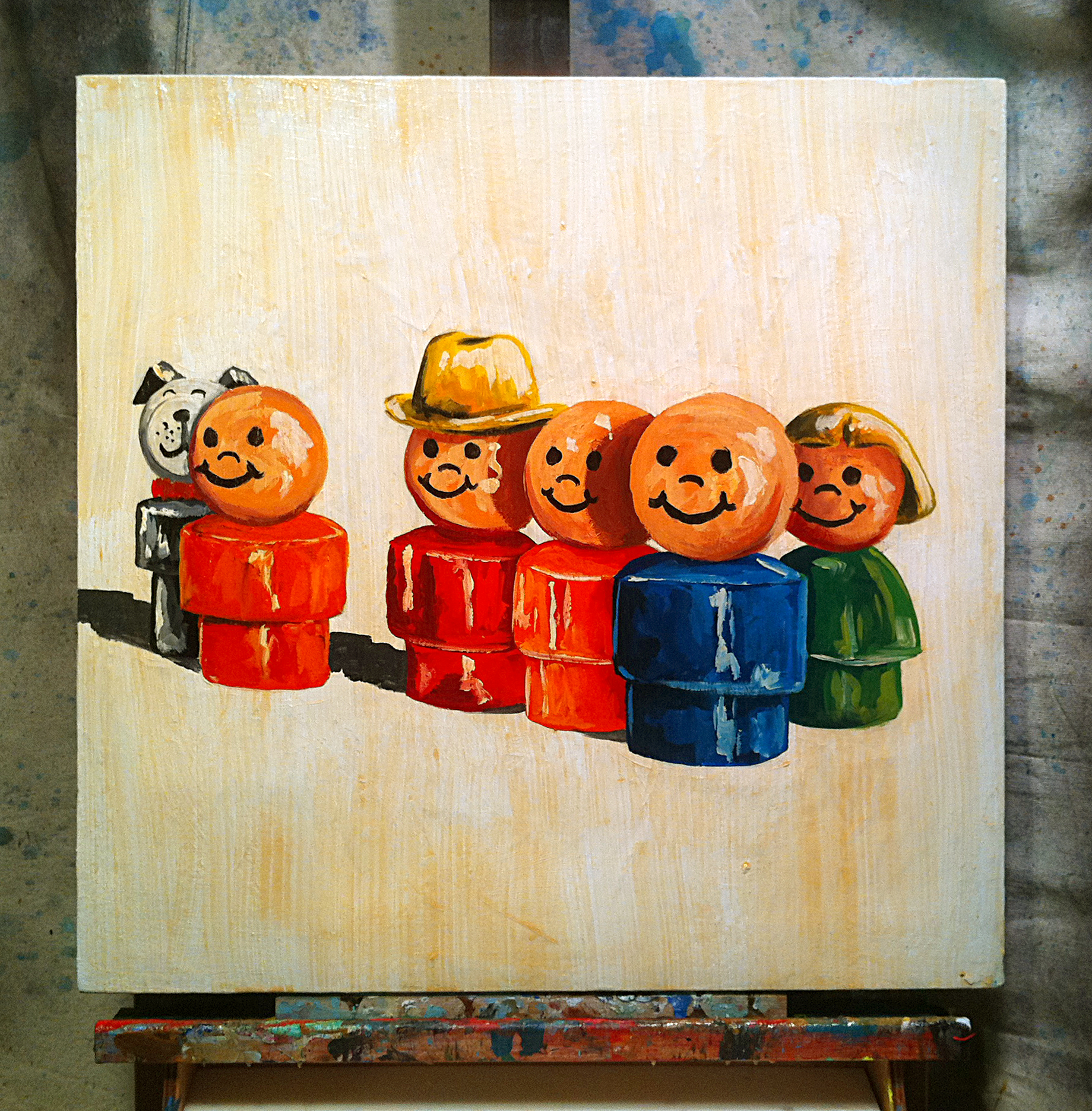 1839x1872 Toy Painting. Fisher Price - Toy Painting