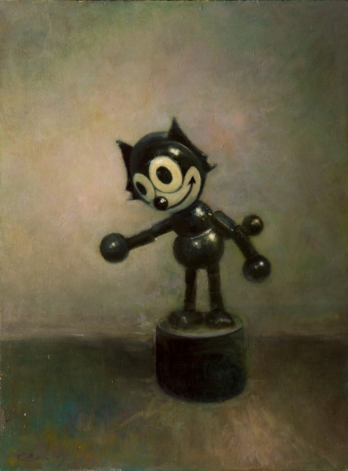 1182x1600 Colin Barclay New Paintings - Toy Painting