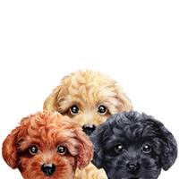200x200 Stunning Toy Poodle Painting Reproductions For Sale On Fine Art - Toy Poodle Painting