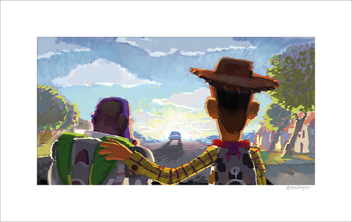 500x316 Print - Toy Story 3 Painting