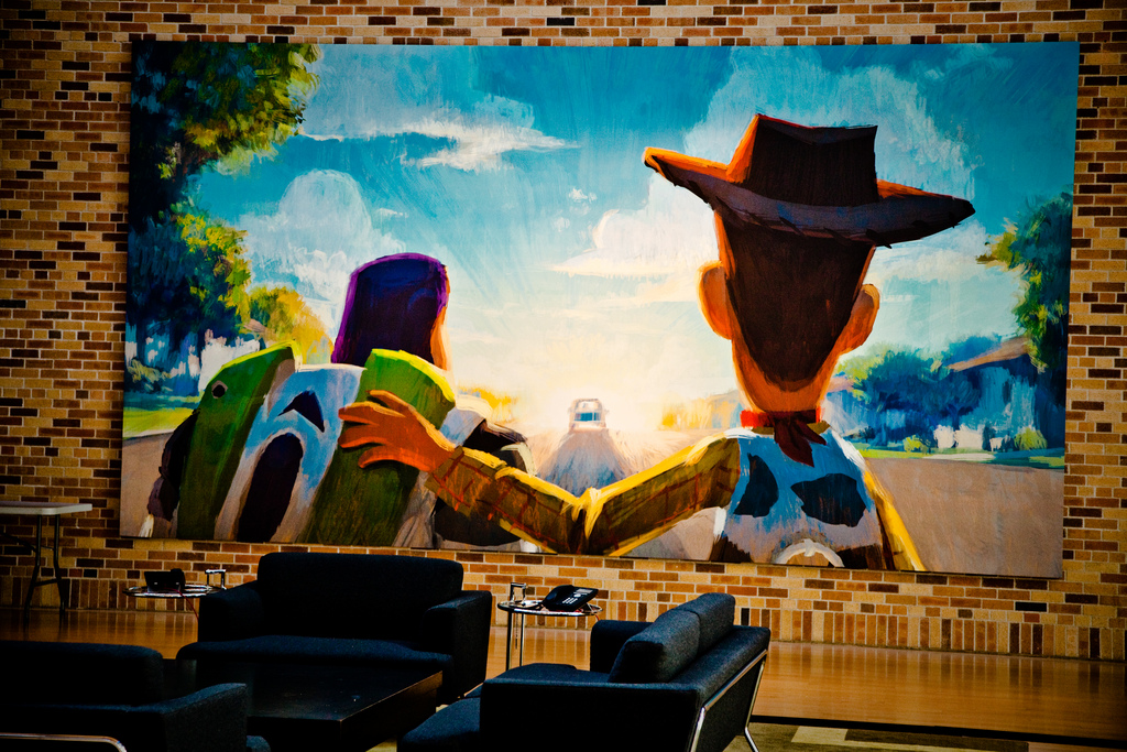 1024x683 Toy Story 3 Painting Breezy Baldwin - Toy Story 3 Painting