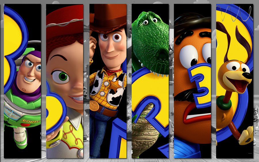 900x563 Toy Story 3 Wallpaper By Hioe - Toy Story 3 Painting