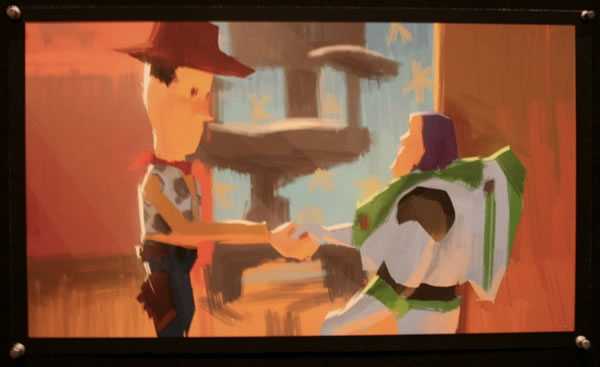 600x367 Inspiration Toy Story 3, Concept Art And Fan Art - Toy Story 3 Painting