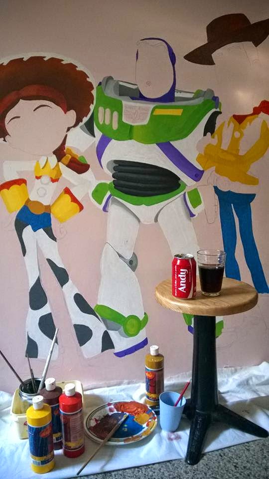 540x960 Make. Believe. Share A Coke And A Smile Toy Story - Toy Story Painting