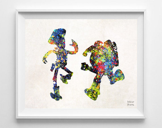 Toy Story Painting at PaintingValley.com | Explore collection of Toy ...