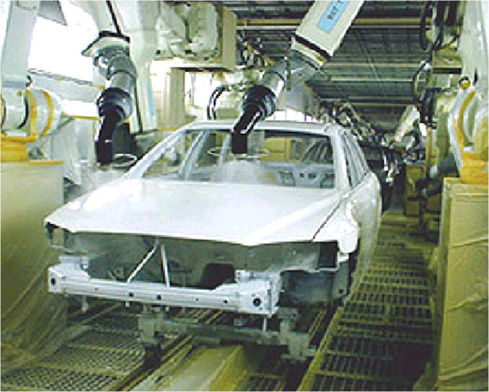 969x777 Painting Robots Manufacturing Automation Robot Technologies - Toyota Painting