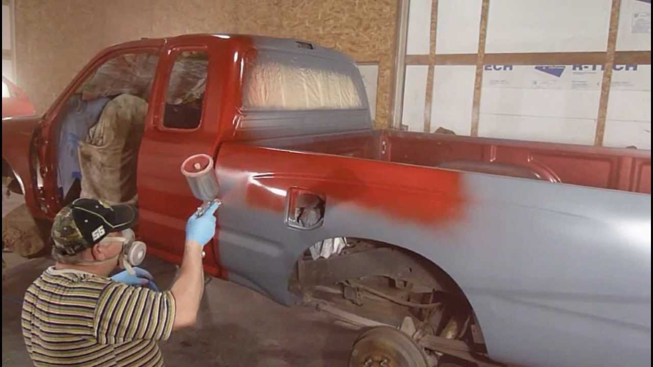 1280x720 Painting Toyota Pick Up - Toyota Painting