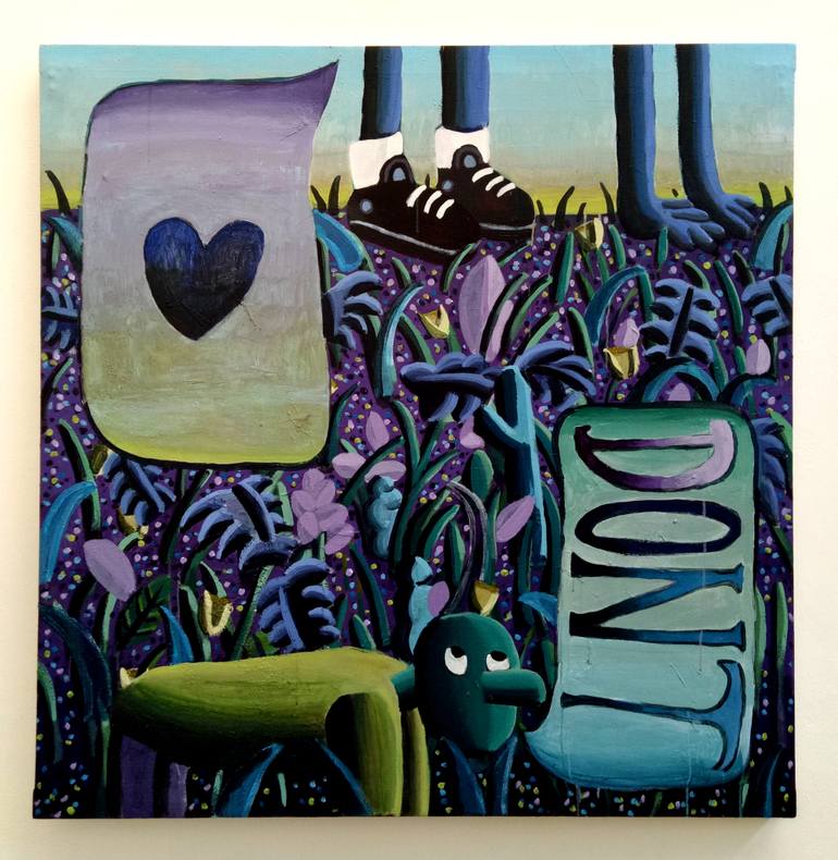 770x790 Saatchi Art Just Don'T Painting By Ralf Kokke - Tpainting