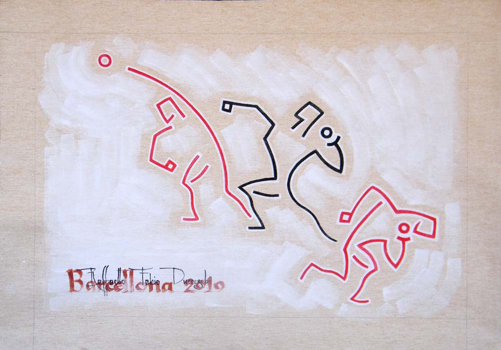 1000x699 Fileshot Put - Track And Field Painting