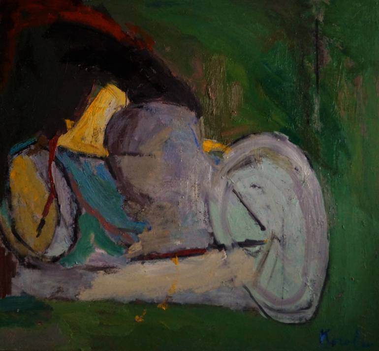 770x714 Saatchi Art Track Painting By Vasily Korolev - Track Painting