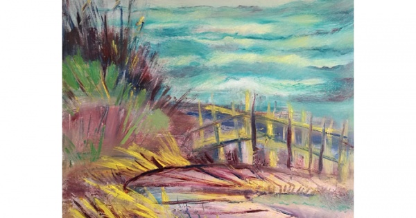 600x315 Track To The Sea - Track Painting