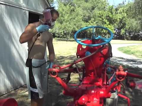 480x360 Painting Ford 8n Tractor - Tractor Painting