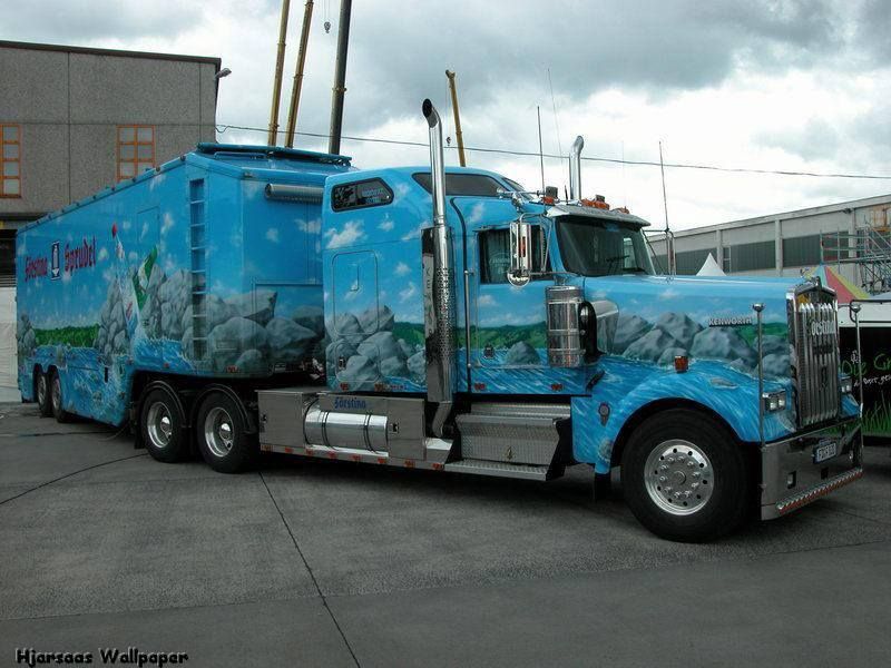 800x600 Custom Paint On Tractor And Trailer Can'T Imagine What This - Tractor Trailer Painting
